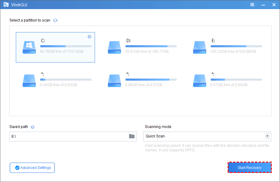 recover deleted files 