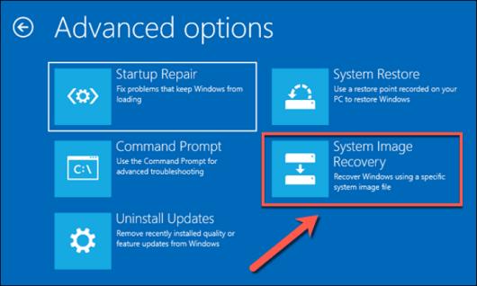 system-image-recovery-option