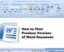 view-previous-versions-of-word-document