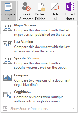 word-version-history-panel