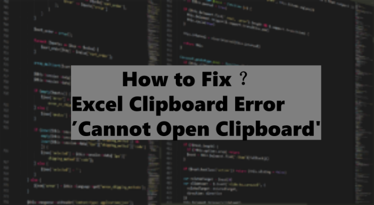 excel-clipboard-error