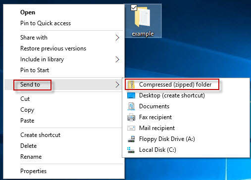 send-to-zipped-folder