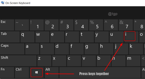 press-win-I-to-open-settings