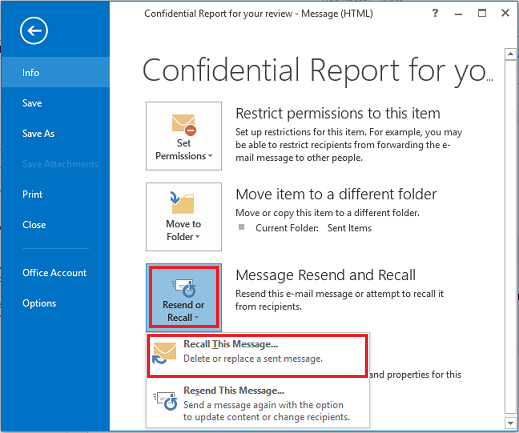 email-recall-in-outlook