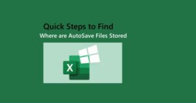 Where Are Excel AutoSave Files Stored? Quick Steps to Find