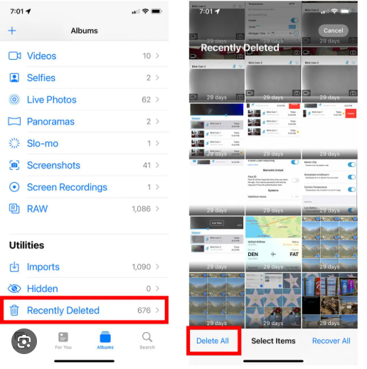 delete-recently-deleted-photos-on-iphone
