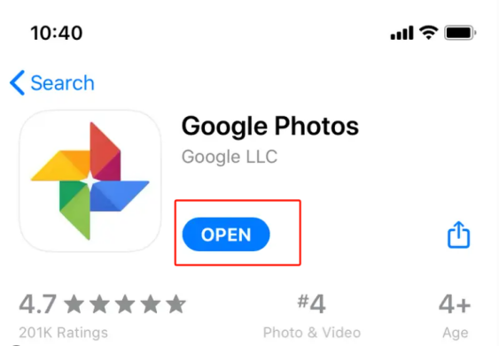 open-google-photos