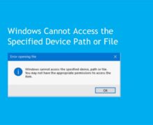 windows-cannot-access-the-specified-device-path-or-file