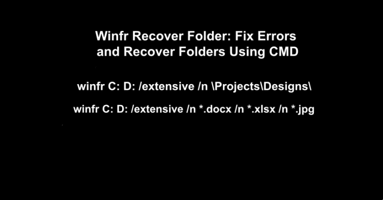 winfr-recover-folder