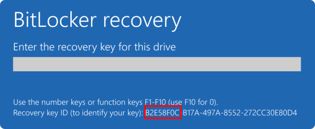 recoverykey